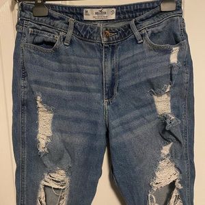 Hollister high rise curvy mom jeans size 9 👖